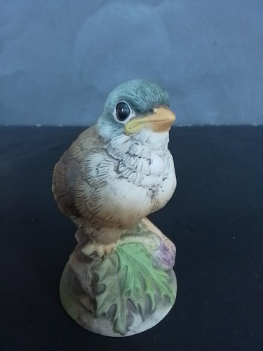 Vintage ceramic goldfinch - ceramic, bird